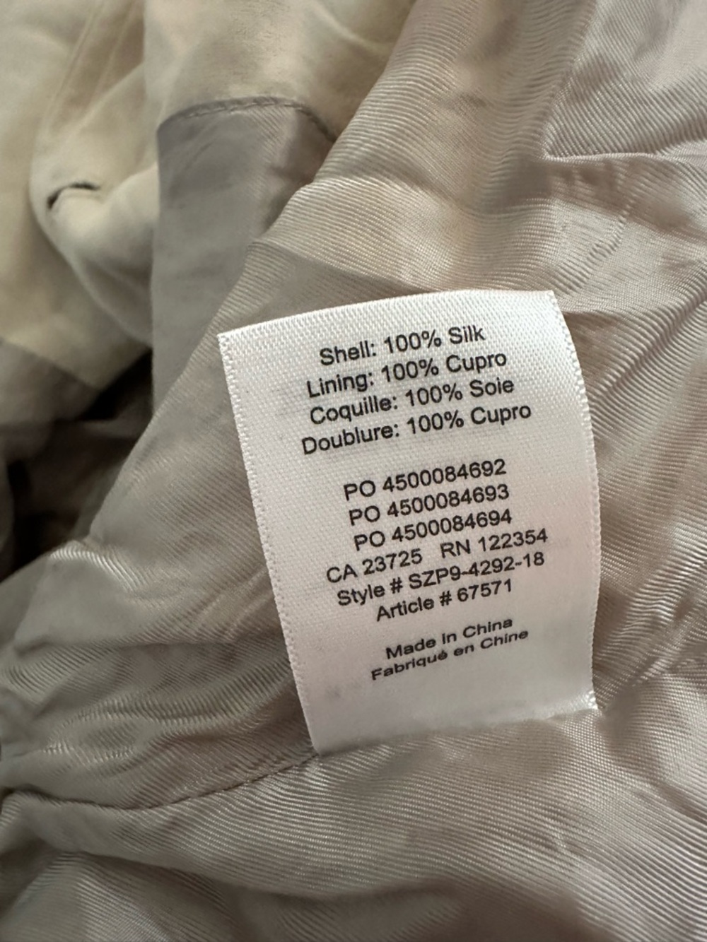 Aritzia Babaton1-01 Trench Coat - Picture 5 of 5